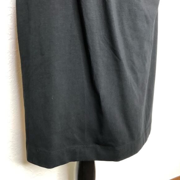 Soft Surroundings black faux wrap dress size Petite Small - Picture 5 of 13